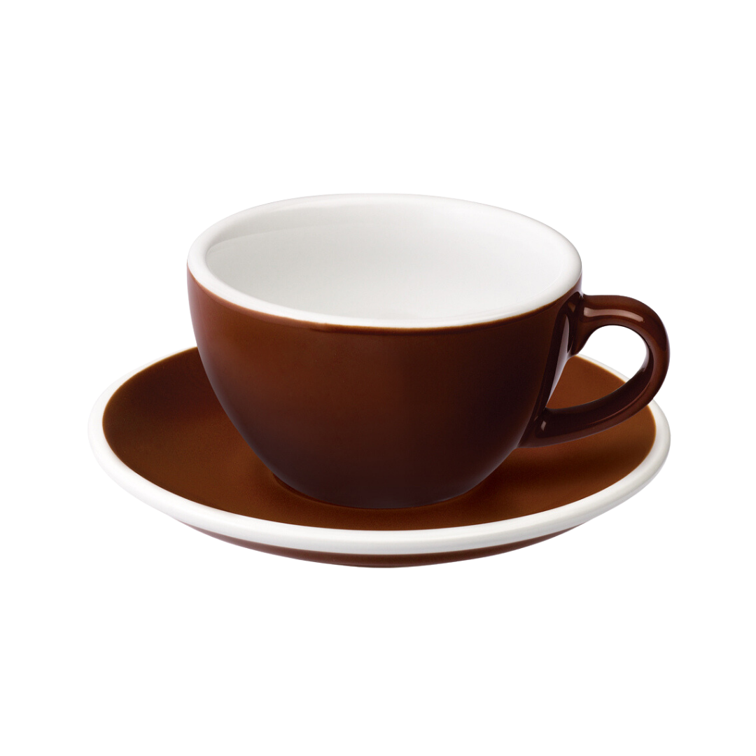 10 200ml Egg Cup & Saucer - Brown.png