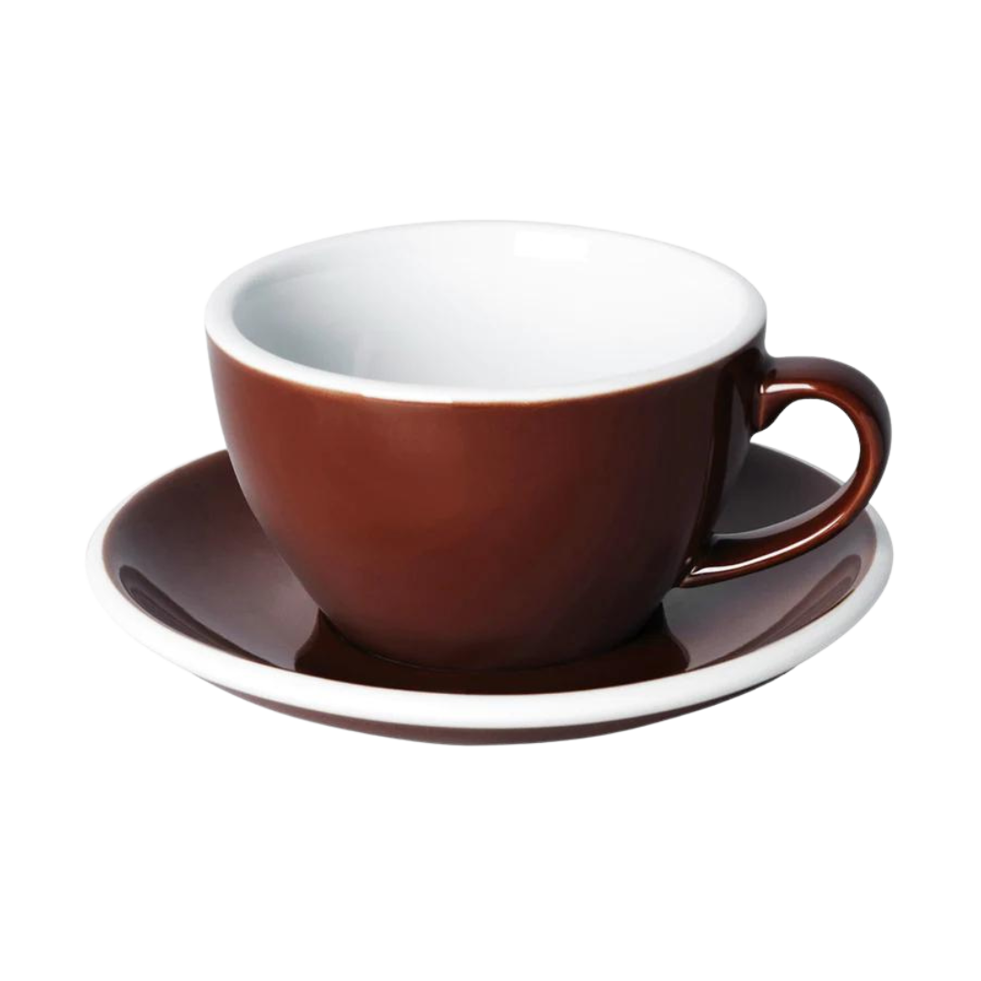 10 250ml Egg Cup & Saucer - Brown.png