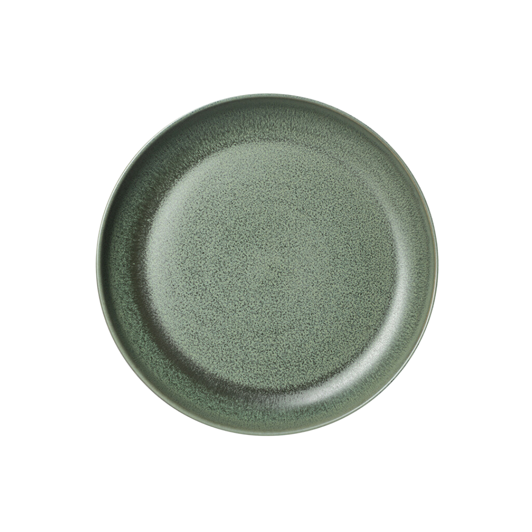 20cm Salad Plate (Matte Dark Green).png