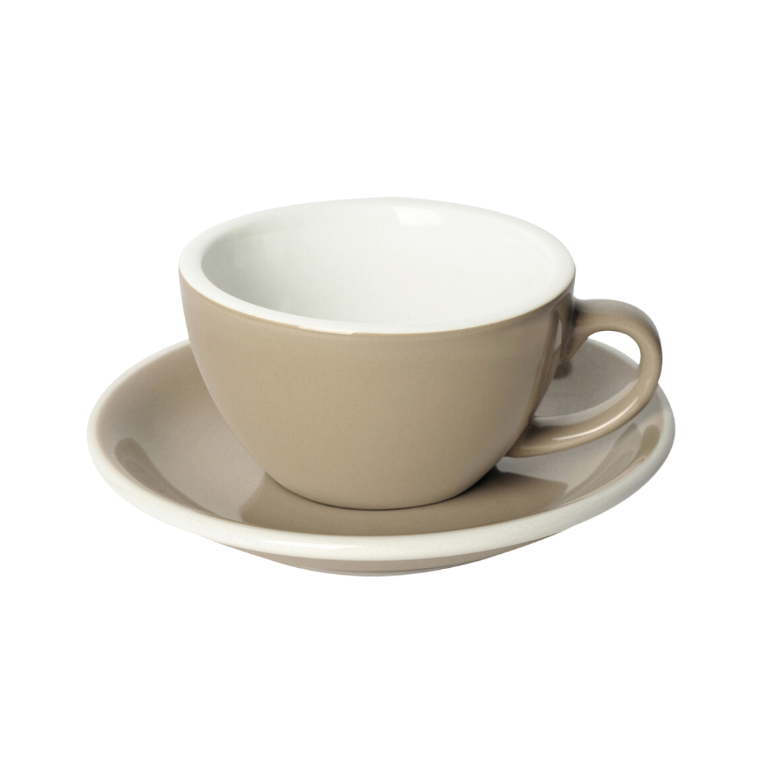 2 200ml Egg Cup & Saucer -  Taupe.png