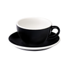 3 200ml Egg Cup & Saucer -  Black.png